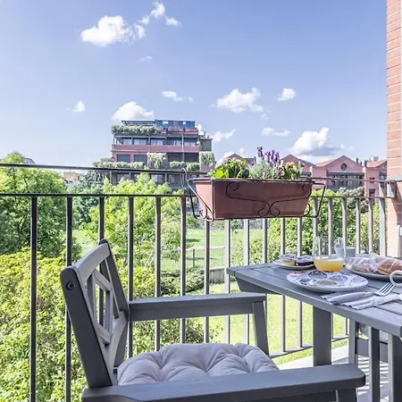 Fa44 - Lux Apt With Big Balcony & Modern Design - *